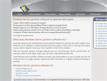 Tablet Screenshot of partition-windows-server.com